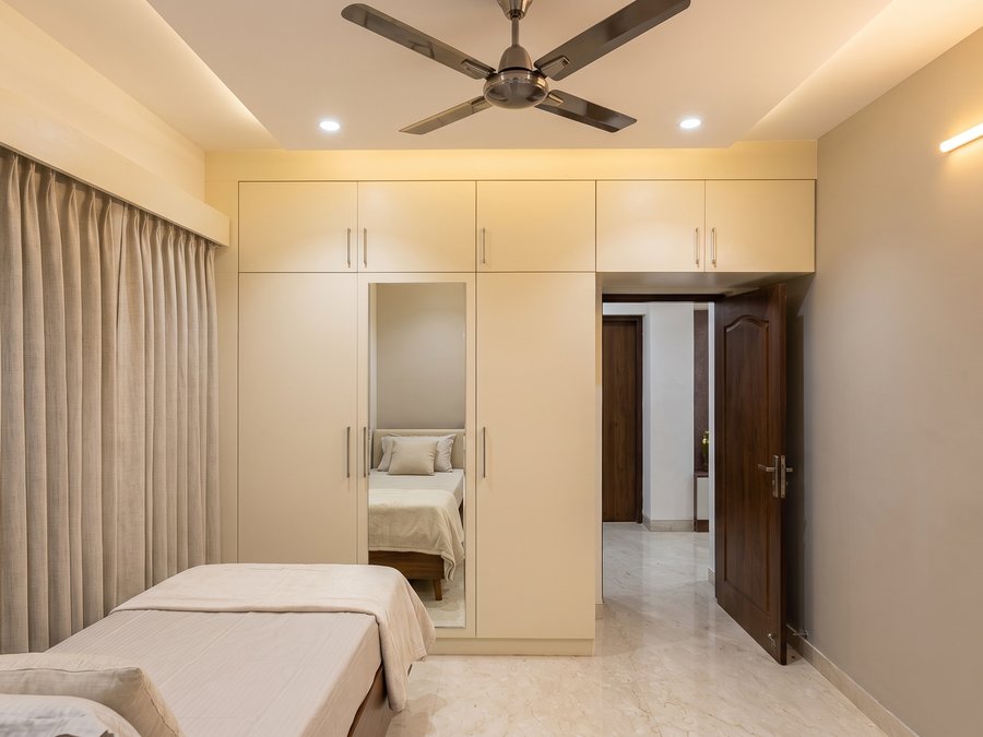 Guest bedroom — proposed (visualisation)